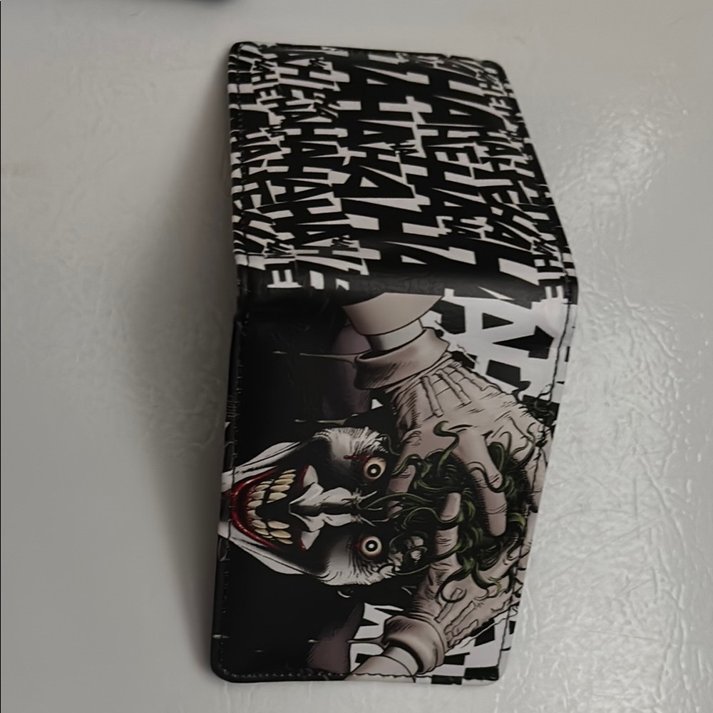 Wallet, men’s. Joker/batman